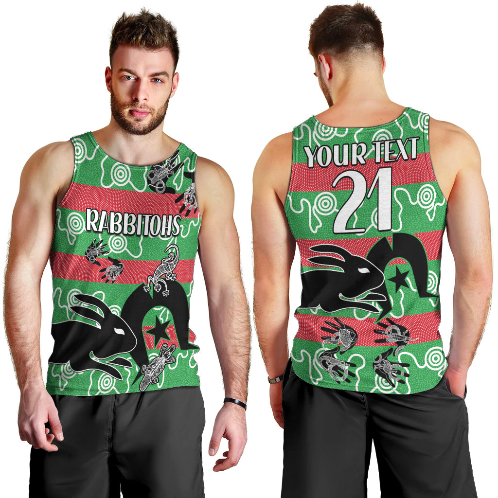 custom-text-and-number-naidoc-rabbitohs-rugby-men-tank-top-go-the-bunnies-aboriginal-dots