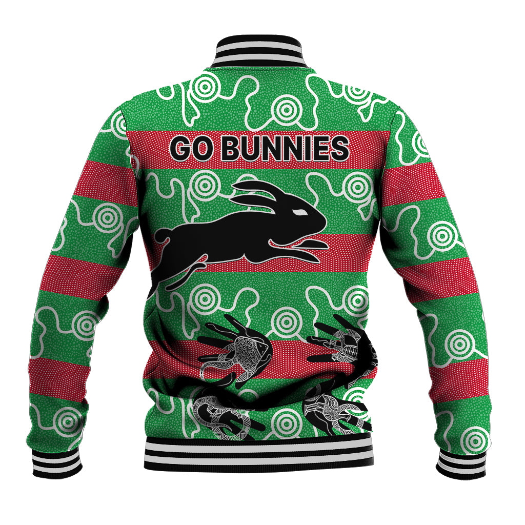 rabbitohs-rugby-premiers-baseball-jacket-go-the-bunnies-aboriginal-dots