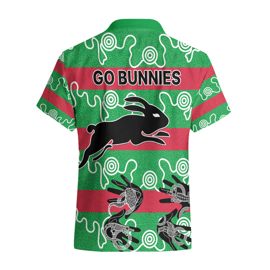 rabbitohs-rugby-premiers-hawaiian-shirt-go-the-bunnies-aboriginal-dots