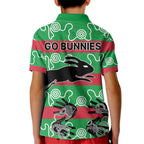 rabbitohs-rugby-premiers-kid-polo-shirt-go-the-bunnies-aboriginal-dots