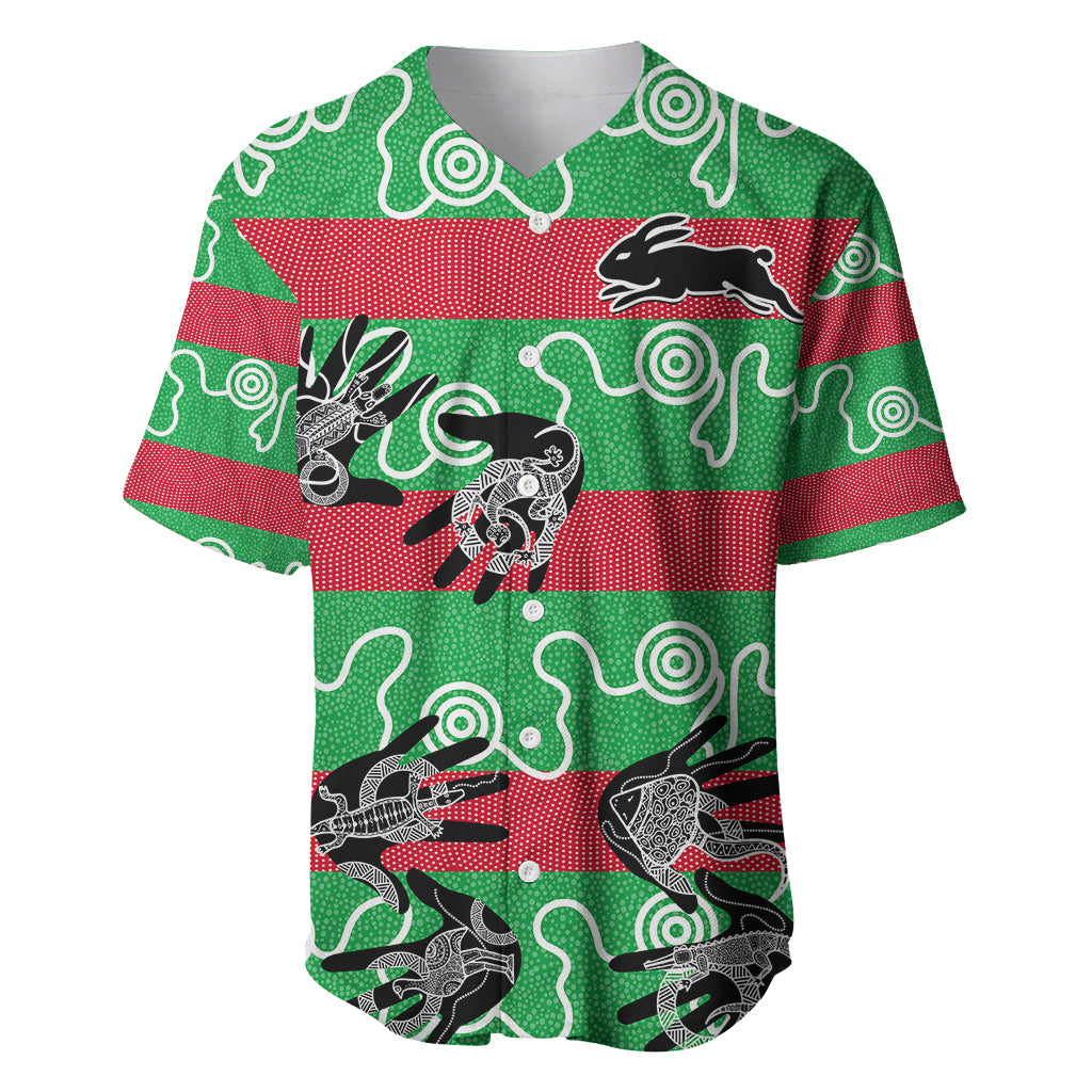 custom-text-and-number-rabbitohs-rugby-premiers-baseball-jersey-go-the-bunnies-aboriginal-dots