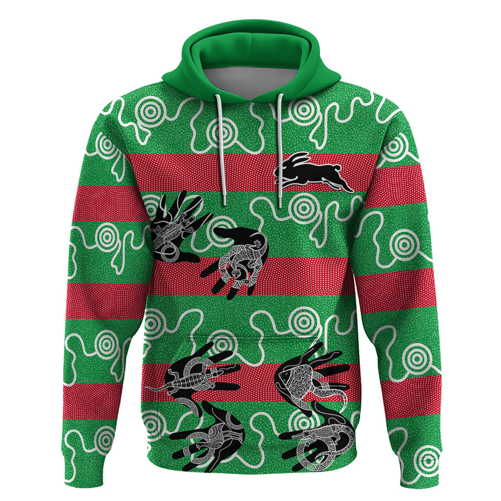 custom-text-and-number-rabbitohs-rugby-premiers-hoodie-go-the-bunnies-aboriginal-dots