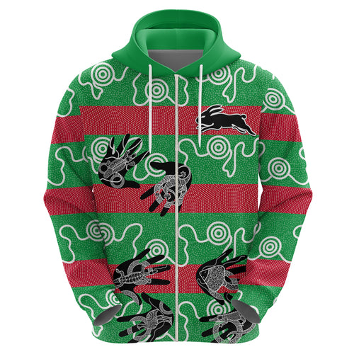custom-text-and-number-rabbitohs-rugby-premiers-hoodie-go-the-bunnies-aboriginal-dots
