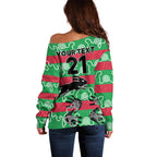 custom-text-and-number-rabbitohs-rugby-premiers-off-shoulder-sweater-go-the-bunnies-aboriginal-dots