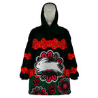 custom-text-and-number-anzac-2023-nrl-rabbitohs-rugby-wearable-blanket-hoodie-the-bunnies-1908-poppy-flowers-mixed-aboriginal