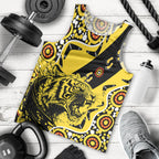 richmond-tigers-football-men-tank-top-angry-tiger-roaring-aboriginal-boomerang-and-dots-art