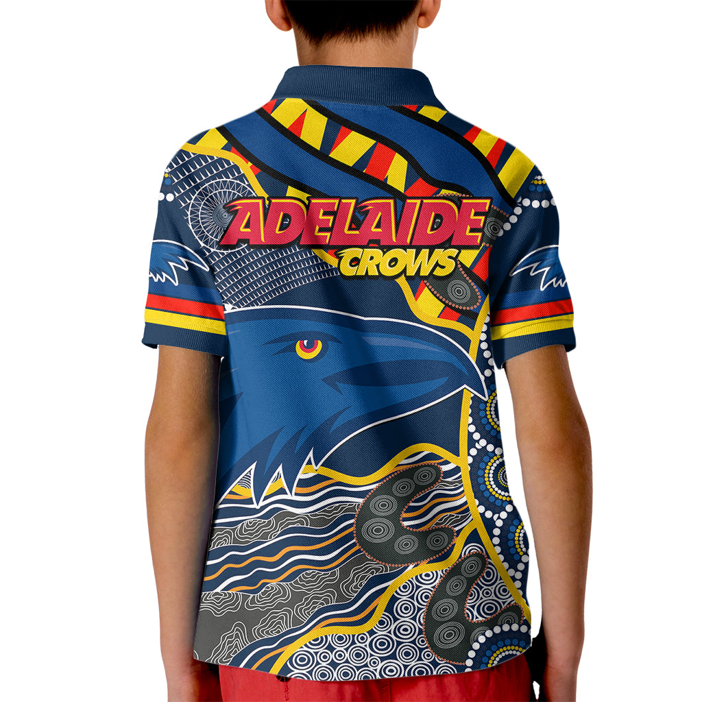 the-crows-football-kid-polo-shirt-adelaide-be-unique-aboriginal-dots