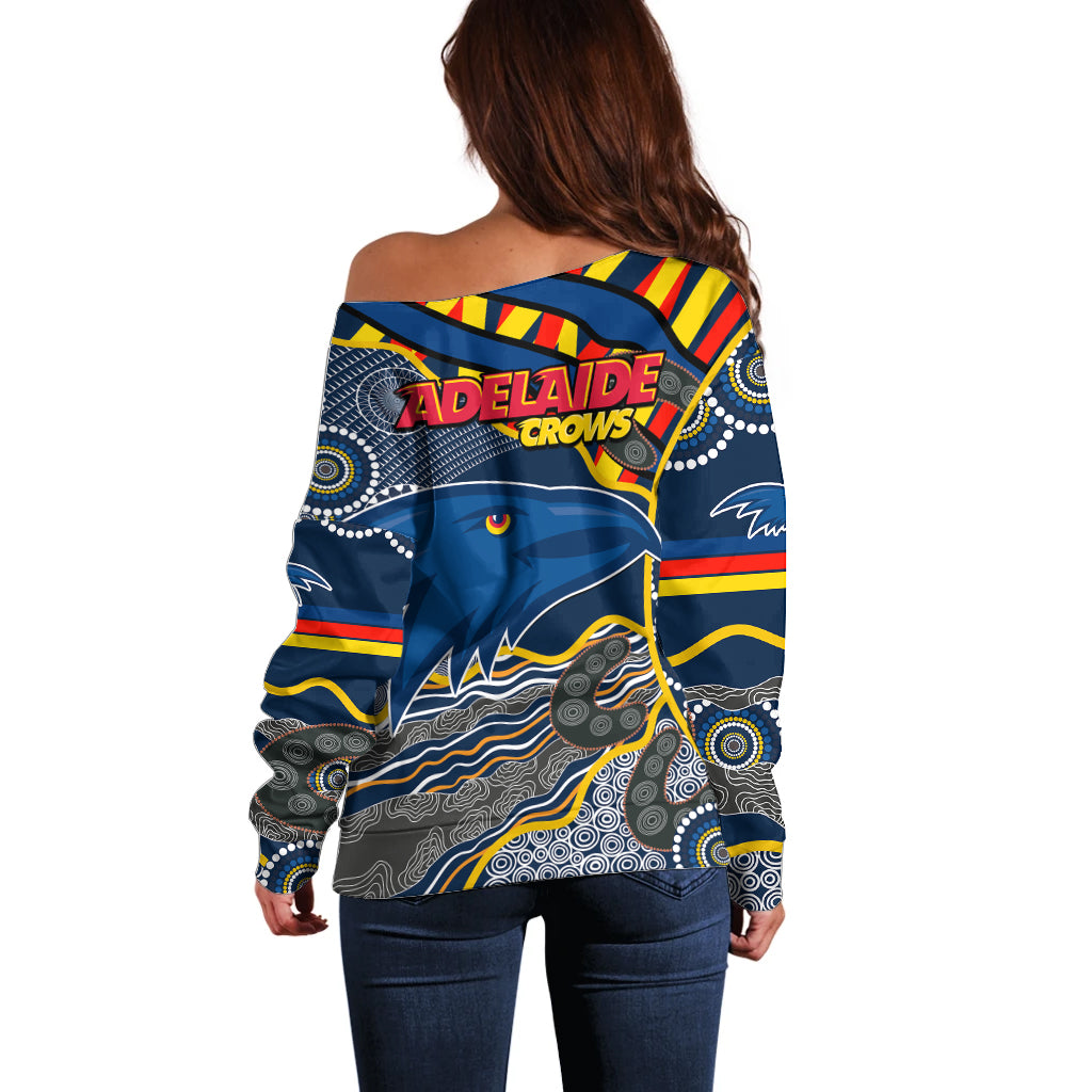 the-crows-football-off-shoulder-sweater-adelaide-be-unique-aboriginal-dots