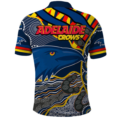 the-crows-football-polo-shirt-adelaide-be-unique-aboriginal-dots