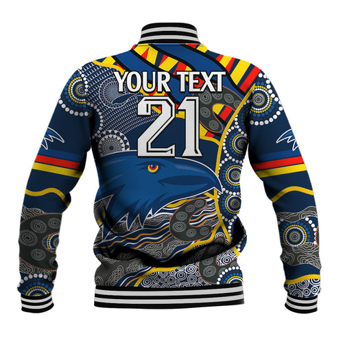 custom-text-and-number-the-crows-football-baseball-jacket-adelaide-be-unique-aboriginal-dots