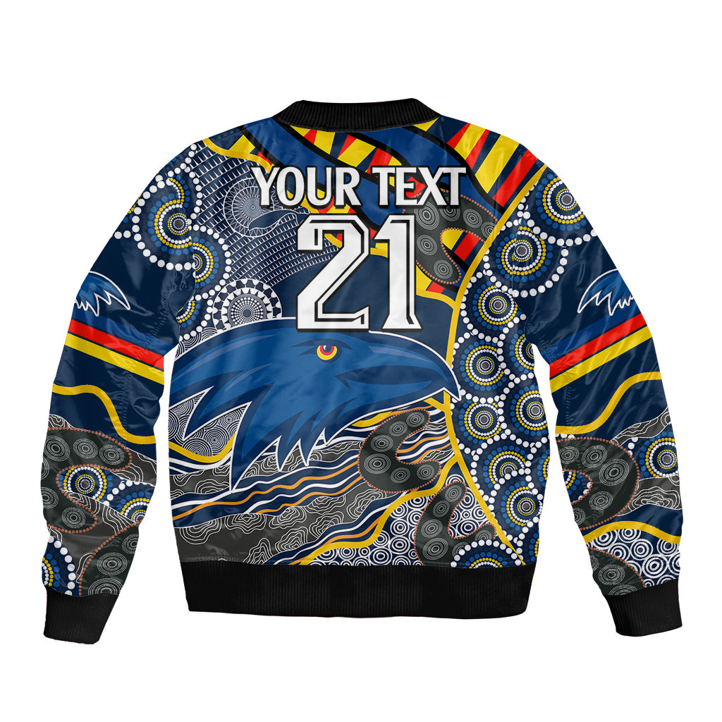 custom-text-and-number-the-crows-football-bomber-jacket-adelaide-be-unique-aboriginal-dots