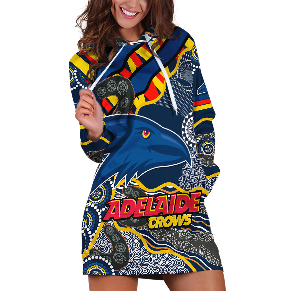 custom-text-and-number-the-crows-football-hoodie-dress-adelaide-be-unique-aboriginal-dots