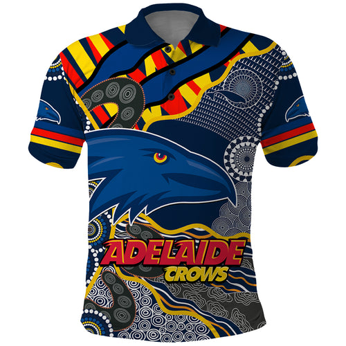 custom-text-and-number-the-crows-football-polo-shirt-adelaide-be-unique-aboriginal-dots