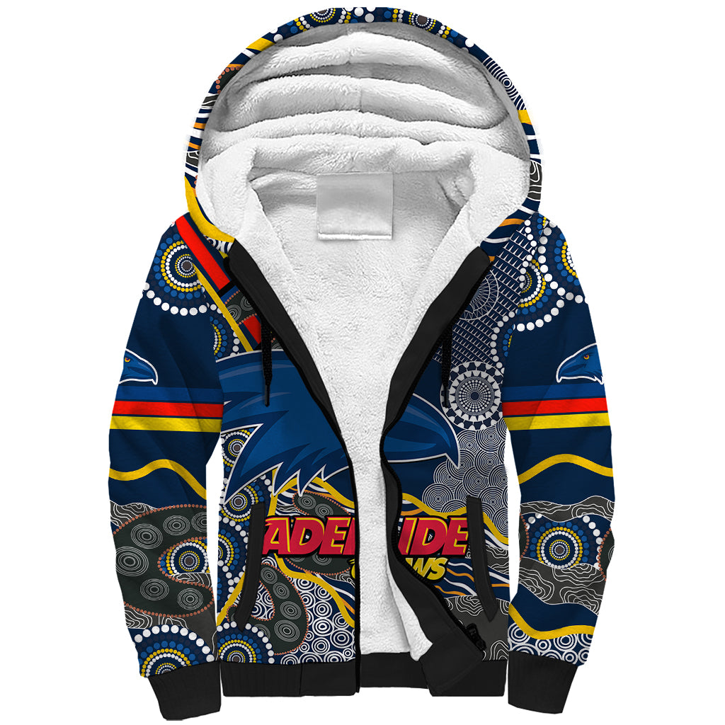 custom-text-and-number-the-crows-football-sherpa-hoodie-adelaide-be-unique-aboriginal-dots