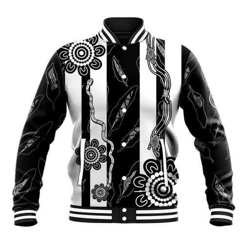 collingwood-football-baseball-jacket-proud-to-be-magpies-aboriginal-version