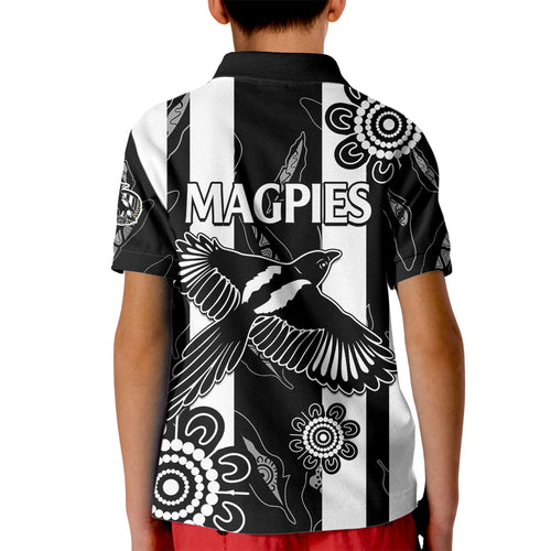 collingwood-football-kid-polo-shirt-proud-to-be-magpies-aboriginal-version
