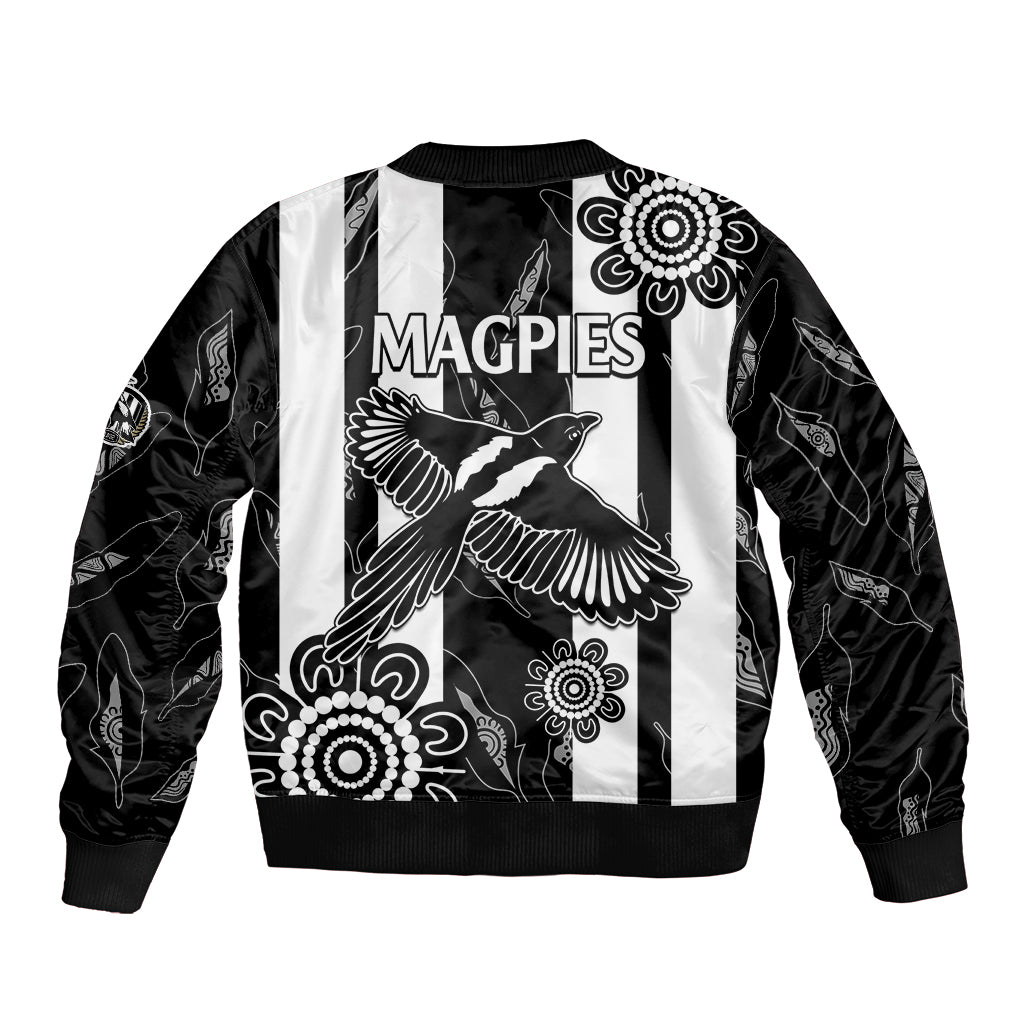 collingwood-football-sleeve-zip-bomber-jacket-proud-to-be-magpies-aboriginal-version