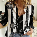 collingwood-football-women-casual-shirt-proud-to-be-magpies-aboriginal-version