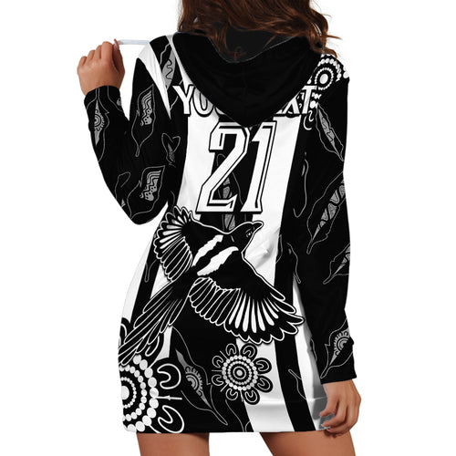custom-text-and-number-collingwood-football-hoodie-dress-proud-to-be-magpies-aboriginal-version