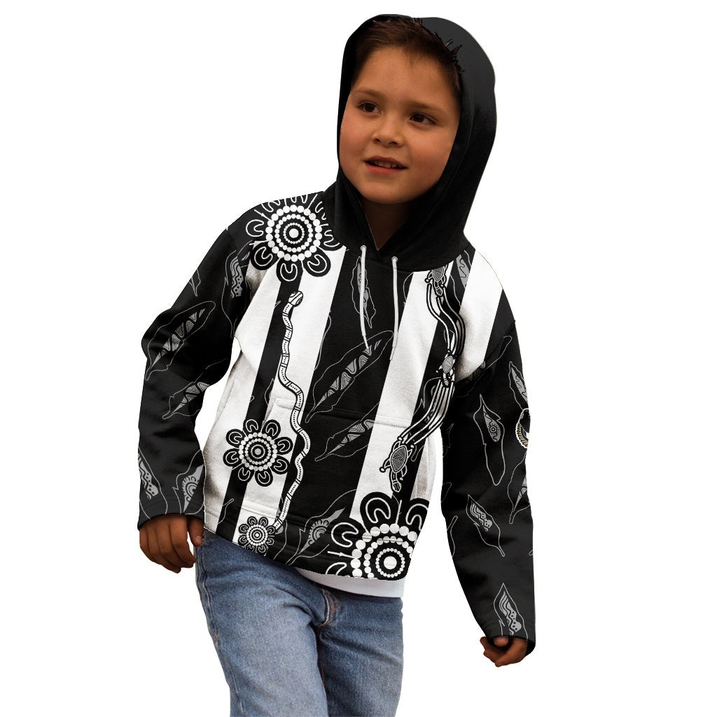 custom-text-and-number-collingwood-football-kid-hoodie-proud-to-be-magpies-aboriginal-version