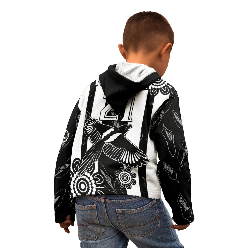 custom-text-and-number-collingwood-football-kid-hoodie-proud-to-be-magpies-aboriginal-version