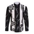 custom-text-and-number-collingwood-football-long-sleeve-button-shirt-proud-to-be-magpies-aboriginal-version