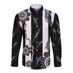 custom-text-and-number-collingwood-football-long-sleeve-button-shirt-proud-to-be-magpies-aboriginal-version