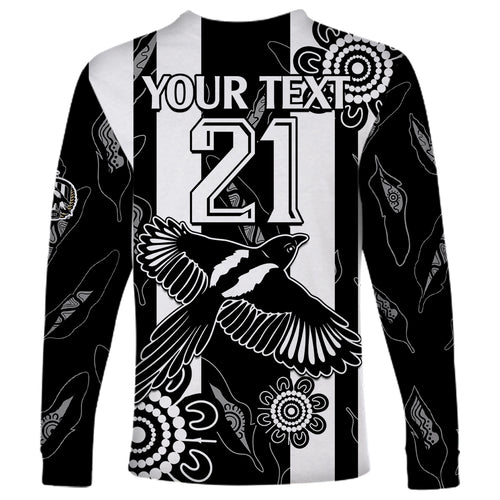 custom-text-and-number-collingwood-football-long-sleeve-shirt-proud-to-be-magpies-aboriginal-version