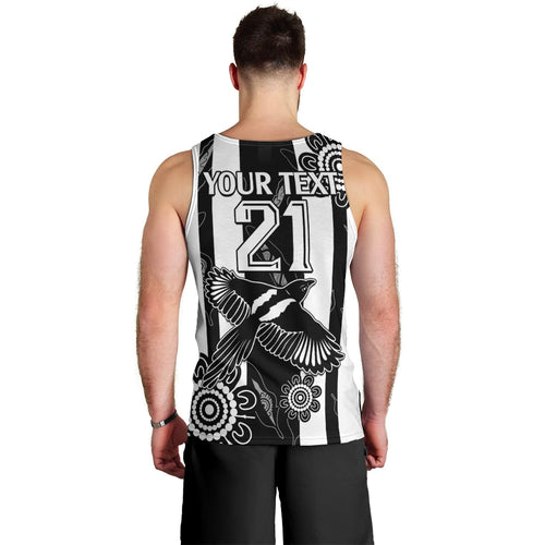 custom-text-and-number-collingwood-football-men-tank-top-proud-to-be-magpies-aboriginal-version