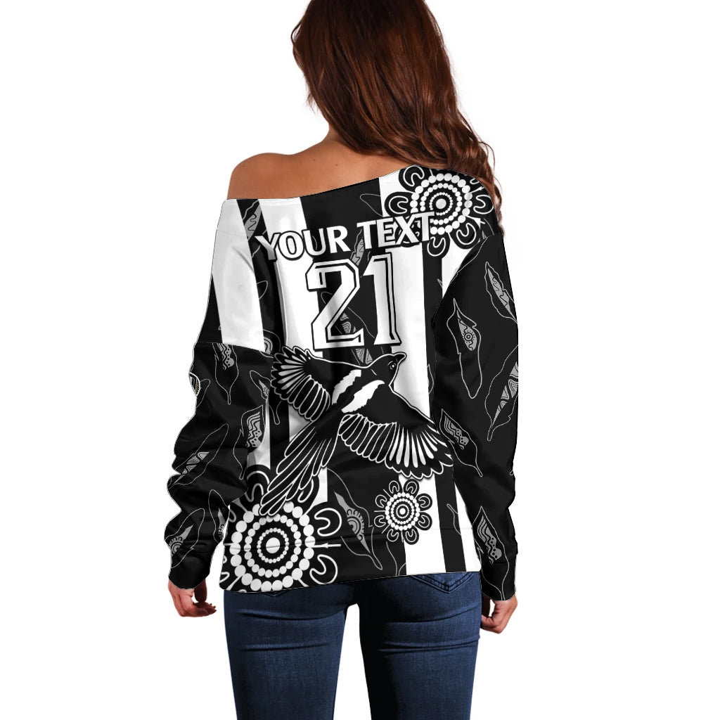 custom-text-and-number-collingwood-football-off-shoulder-sweater-proud-to-be-magpies-aboriginal-version