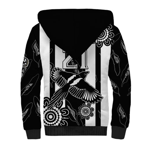 custom-text-and-number-collingwood-football-sherpa-hoodie-proud-to-be-magpies-aboriginal-version