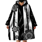 custom-text-and-number-collingwood-football-wearable-blanket-hoodie-proud-to-be-magpies-aboriginal-version