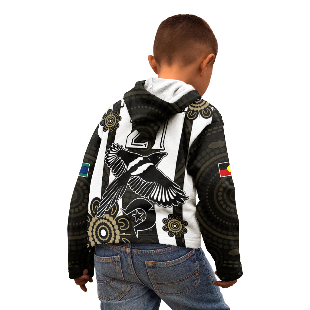 custom-text-and-number-naidoc-collingwood-football-kid-hoodie-proud-to-be-magpies-aboriginal-version