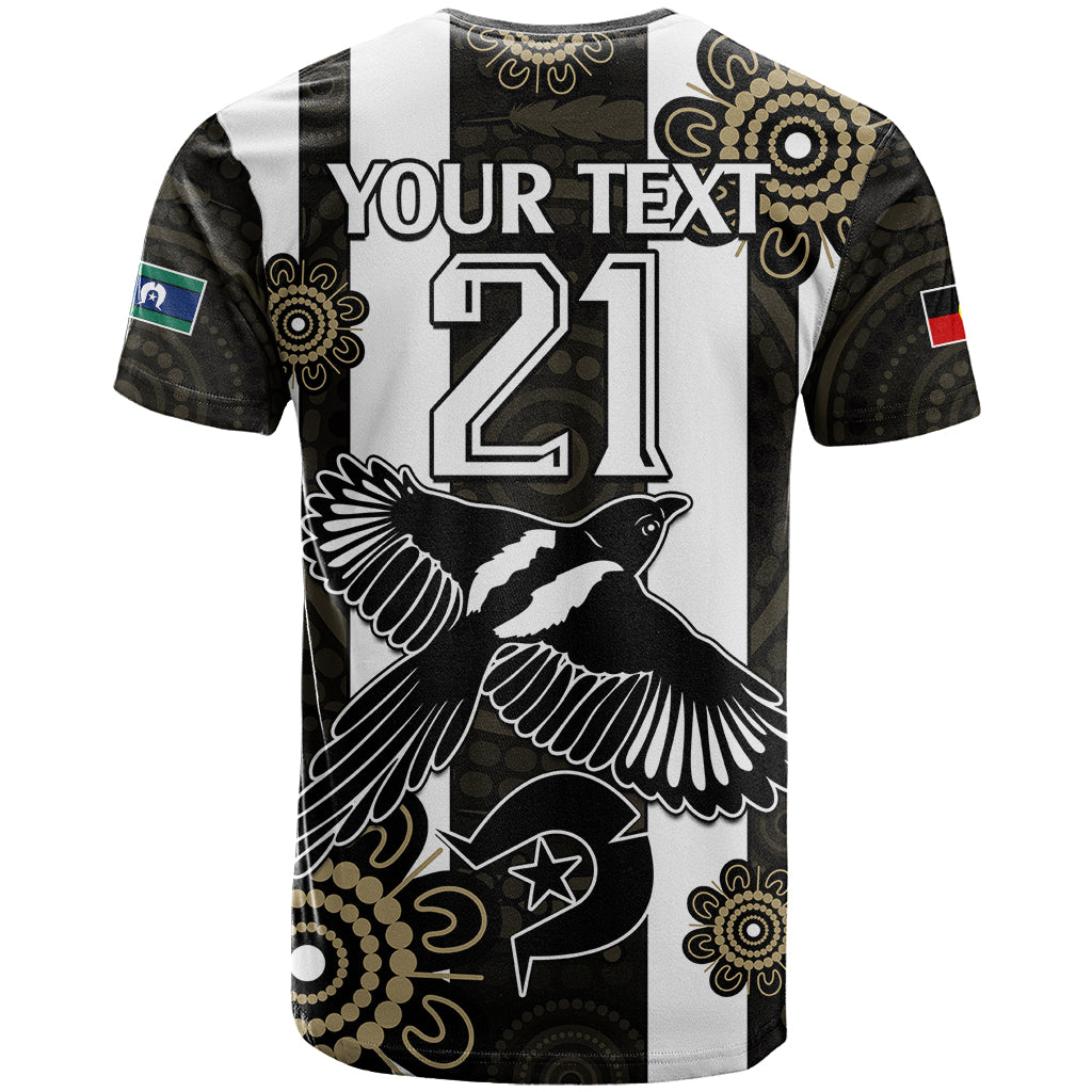 custom-text-and-number-naidoc-collingwood-football-t-shirt-proud-to-be-magpies-aboriginal-version