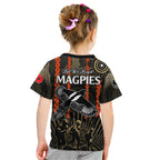anzac-collingwood-football-kid-t-shirt-proud-to-be-magpies-poppy-flowers-and-aboriginal-version