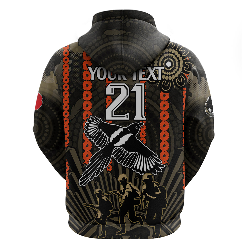 custom-text-and-number-anzac-collingwood-football-hoodie-proud-to-be-magpies-poppy-flowers-and-aboriginal-version