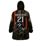 custom-text-and-number-anzac-collingwood-football-wearable-blanket-hoodie-proud-to-be-magpies-poppy-flowers-and-aboriginal-version