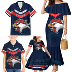 custom-roosters-permier-2023-family-matching-mermaid-dress-and-hawaiian-shirt-nrl-mascot-with-aboriginal