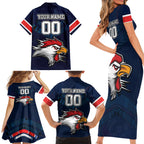 custom-roosters-permier-2023-family-matching-short-sleeve-bodycon-dress-and-hawaiian-shirt-nrl-mascot-with-aboriginal