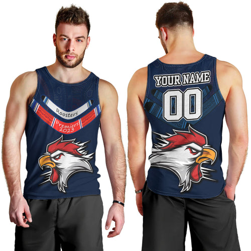 custom-roosters-permier-2023-men-tank-top-nrl-mascot-with-aboriginal