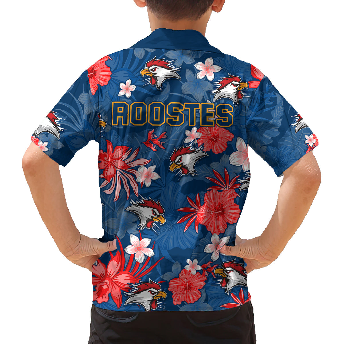 roosters-rugby-family-matching-off-shoulder-maxi-dress-and-hawaiian-shirt-beautiful-floral-pattern-spring-summer-vibe