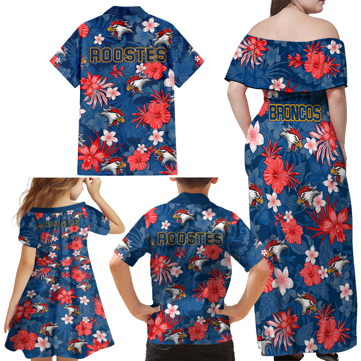 roosters-rugby-family-matching-off-shoulder-maxi-dress-and-hawaiian-shirt-beautiful-floral-pattern-spring-summer-vibe