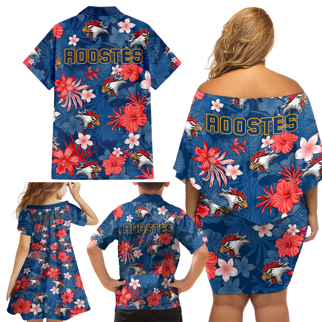 roosters-rugby-family-matching-off-shoulder-short-dress-and-hawaiian-shirt-beautiful-floral-pattern-spring-summer-vibe