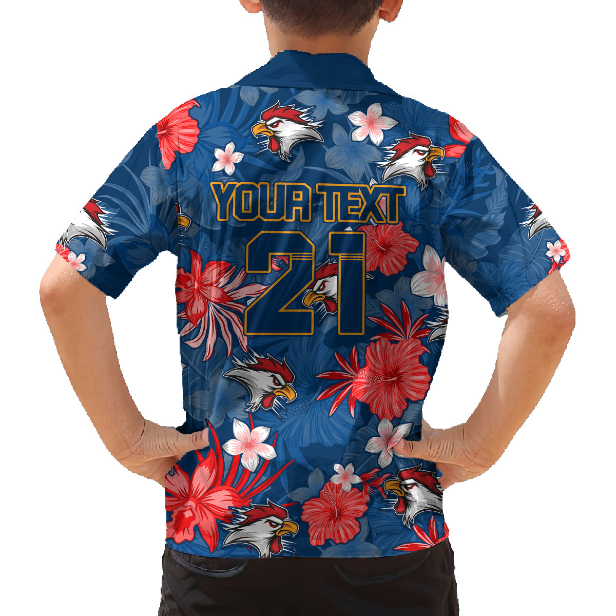 custom-roosters-rugby-family-matching-off-shoulder-short-dress-and-hawaiian-shirt-beautiful-floral-pattern-spring-summer-vibe