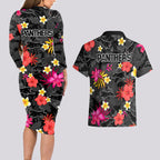 panthers-rugby-couples-matching-long-sleeve-bodycon-dress-and-hawaiian-shirt-beautiful-floral-pattern-spring-summer-vibe