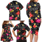 panthers-rugby-family-matching-long-sleeve-bodycon-dress-and-hawaiian-shirt-beautiful-floral-pattern-spring-summer-vibe