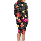 panthers-rugby-family-matching-long-sleeve-bodycon-dress-and-hawaiian-shirt-beautiful-floral-pattern-spring-summer-vibe