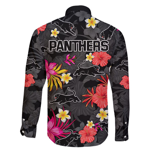 panthers-rugby-family-matching-off-shoulder-maxi-dress-and-hawaiian-shirt-beautiful-floral-pattern-spring-summer-vibe