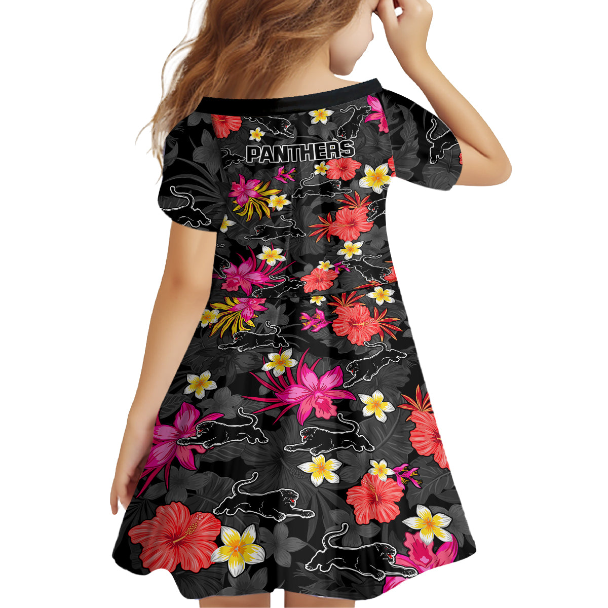panthers-rugby-family-matching-puletasi-dress-and-hawaiian-shirt-beautiful-floral-pattern-spring-summer-vibe