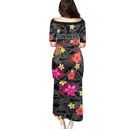 panthers-rugby-family-matching-puletasi-dress-and-hawaiian-shirt-beautiful-floral-pattern-spring-summer-vibe